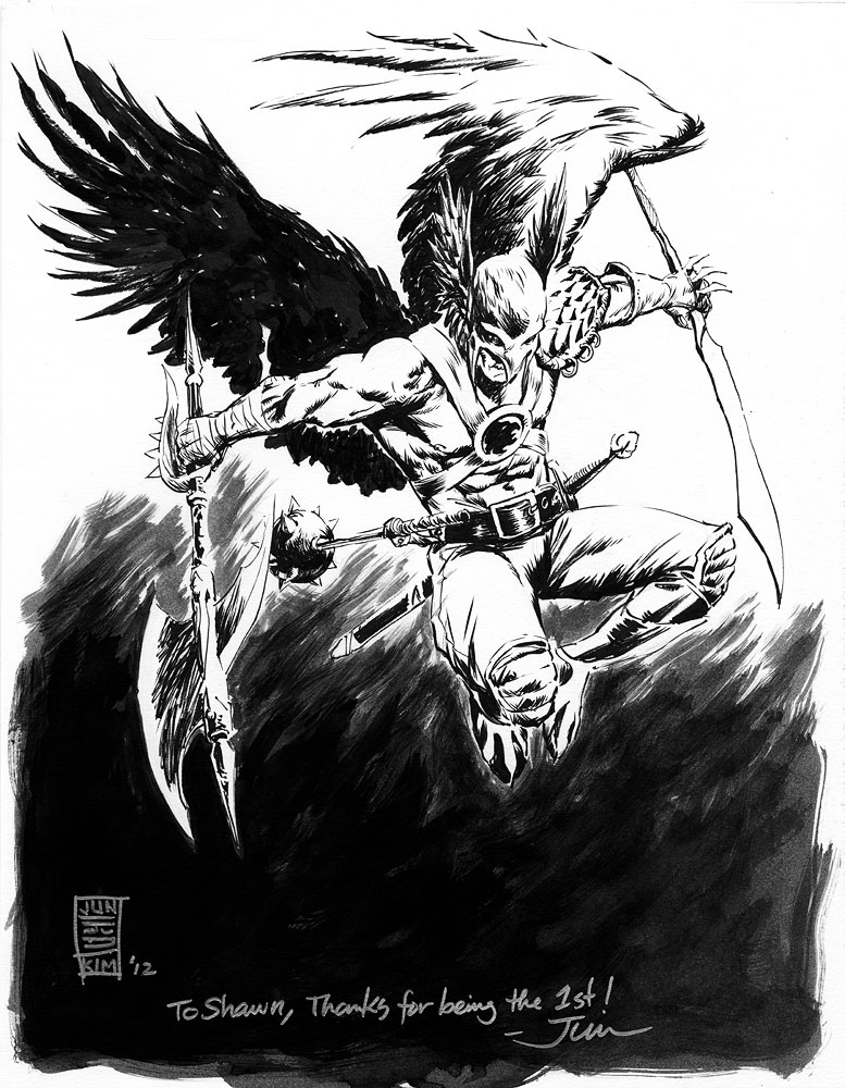 Hawkman Commission by Jun Bob Kim